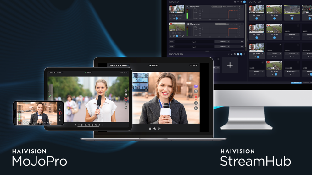 Haivision’s StreamHub receiver and MoJoPro app is now available on the AWS marketplace on a pay-as-you-go (PAYG) basis
